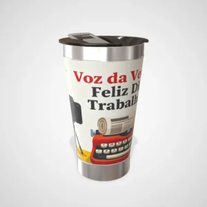 Copo Térmico Personalizado Dia do Trabalho 473ml – Jornalista