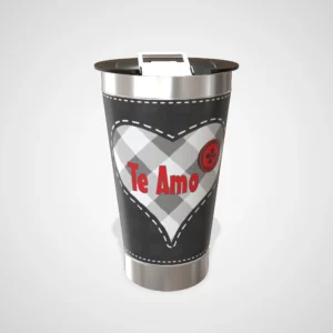 Copo Térmico Personalizado Dia dos Namorados 473ml – Te amo