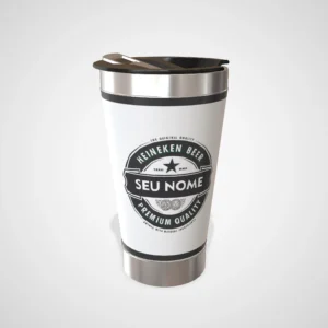 Copo Térmico Personalizado Cerveja 473ml – O Dinheiro é Meu