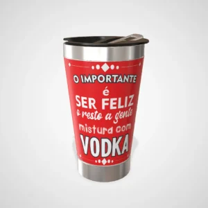 Copo Térmico Personalizado Cerveja 473ml – Felicidade