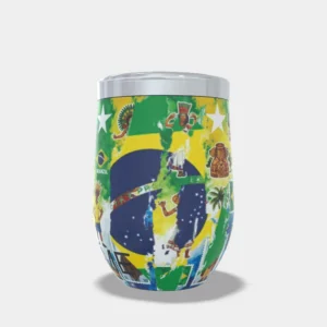 Copo Cuia Térmico Copa do Mundo 360ml - Brasilidades