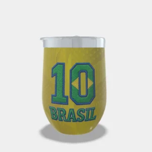 Copo Cuia Térmico Copa do Mundo 360ml - Craque Brasil