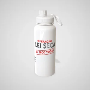 Garrafa Térmica Personalizado Com Alça Cerveja – Operação Lei Seca