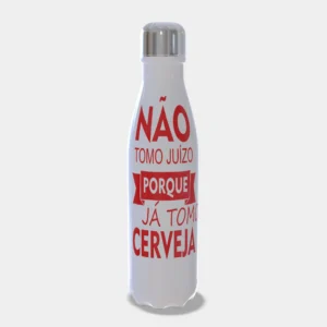 Garrafa Térmica Personalizada Slim 500ml – Não Tomo Juízo