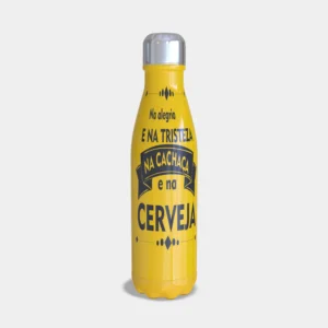 Garrafa Térmica Personalizada Slim 500ml – Alegria é