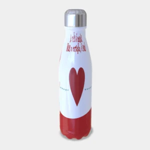 Garrafa Térmica A vida é minha Dia dos Namorados Slim 500ml