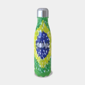 Garrafa Térmica Bandeira Brasil Slim 500ml