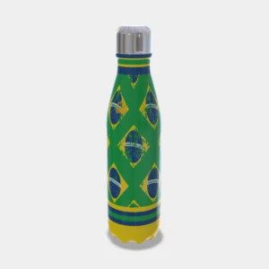 Garrafa Térmica Bandeiras Brasil Slim 500ml