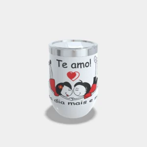 Copo Cuia Térmico Personalizado Dia dos Namorados 360ml– Cada Dia Mais