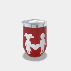 Copo Cuia Térmico Personalizado Dia dos Namorados 360ml– O Coração é Seu