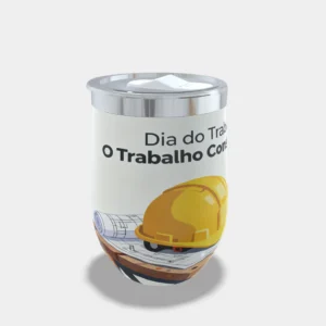 Copo Cuia Térmico Personalizado Dia do Trabalho 360ml – Engenharia e Construção