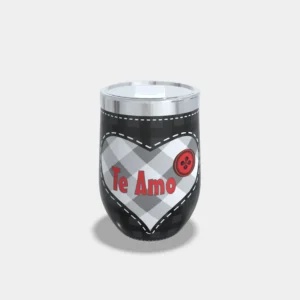 Copo Cuia Térmico Personalizado Dia dos Namorados 360ml– Te amo