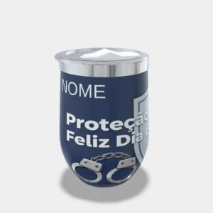 Copo Cuia Térmico Personalizado Dia do Trabalho 360ml – Proteção e Justiça