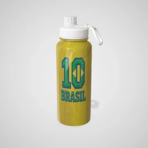 Garrafa Térmica Craque Brasil com Alça