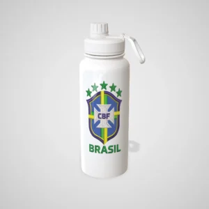 Garrafa Térmica Escudo Seleção com Alça