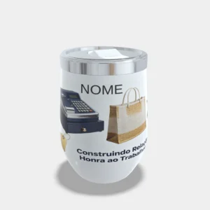 Copo Cuia Térmico Personalizado Dia do Trabalho 360ml – Contruindo Relações