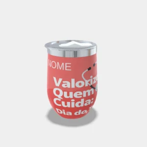 Copo Cuia Térmico Personalizado Dia do Trabalho 360ml – Saúde