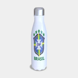 Garrafa Térmica Escudo Seleção Slim 500ml