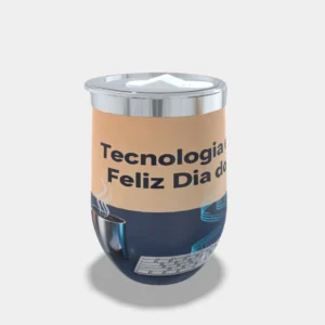 Copo Cuia Térmico Personalizado Dia do Trabalho 360 ml – Tecnologia