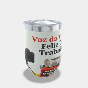 Copo Cuia Térmico Personalizado Dia do Trabalho 360ml – Jornalista