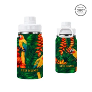 Garrafa Térmica com Alça 350ml – Arara