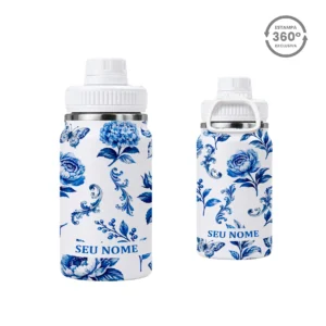 Garrafa Térmica com Alça 350ml – Porcelana