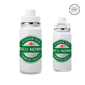Garrafa Térmica com Alça 600ml – Cerveja é Cultura