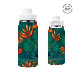 Garrafa Térmica com Alça 600ml – Palmeira