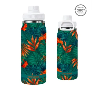 Garrafa Térmica com Alça 800ml – Palmeira