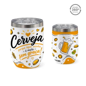 Copo Cuia Térmico 360ml – Água Sem Graça