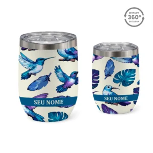 Copo Cuia Térmico 360ml – Beija-Flor
