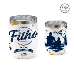 Copo Cuia Térmico 360ml – Filho, Meu Maior Orgulho