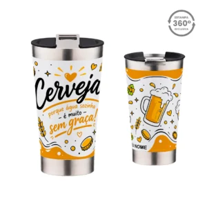 Copo Térmico 473ml – Água Sem Graça