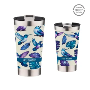 Copo Térmico 473ml – Beija-Flor