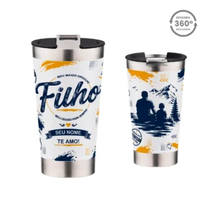 Copo Térmico 473ml – Filho, Meu Maior Orgulho