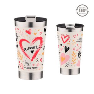 Copo Térmico 473ml – Amor Escrito