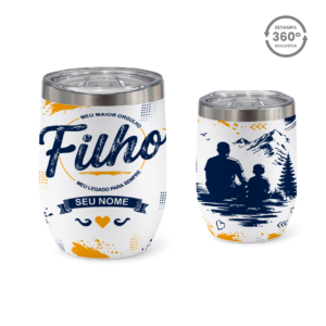 Copo Cuia Térmico 360ml – Filho, Meu Maior Orgulho