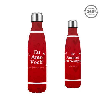 (5) MOCKUP AMO VOCÊ GARRAFA TERMICA SLIM AMO VOCÊ 500ml