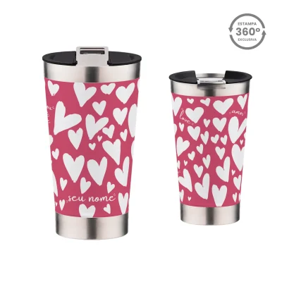 (5) MOCKUP COPO TERMICO 473ml-CORAÇÕES BRANCO