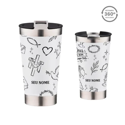 (5) MOCKUP COPO TERMICO 473ml-Tudo posso naquele que me fortale